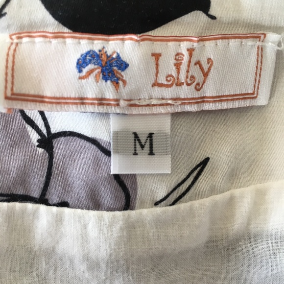 Lily Black & White Flare Skater Skirt with Pockets - Picture 5 of 8